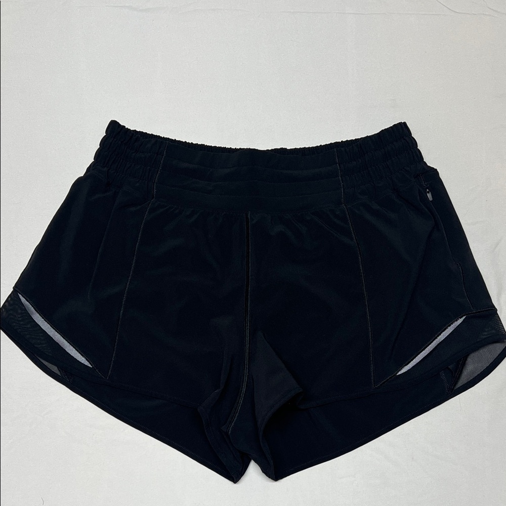 lululemon athletica Midnight Black Athletic Shorts